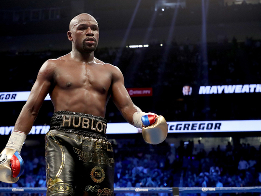 Boxing: Floyd Mayweather returns to the ring for Tokyo bout