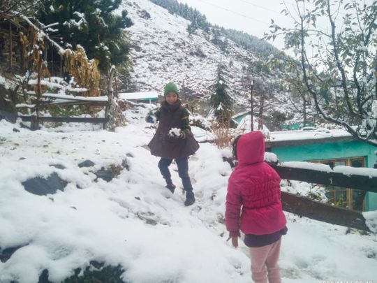 Photos: Many districts in Himachal Pradesh get season’s first snowfall