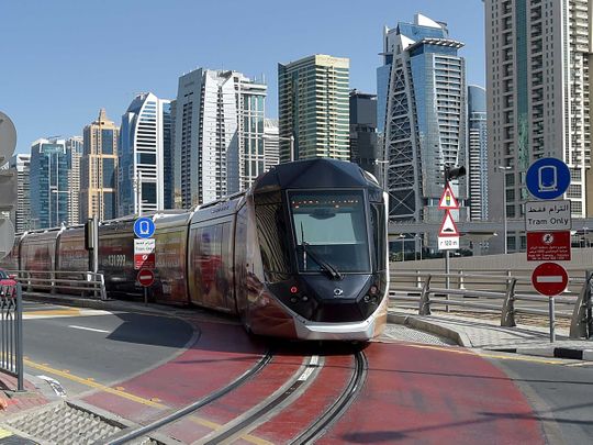 Dubai Tram celebrates six years of service