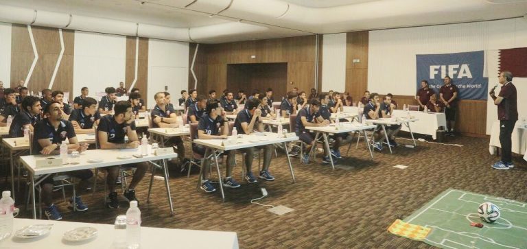 افتتاح دورة صقل حكام النخبة بالاتحاد القطري بحضور بوساكا