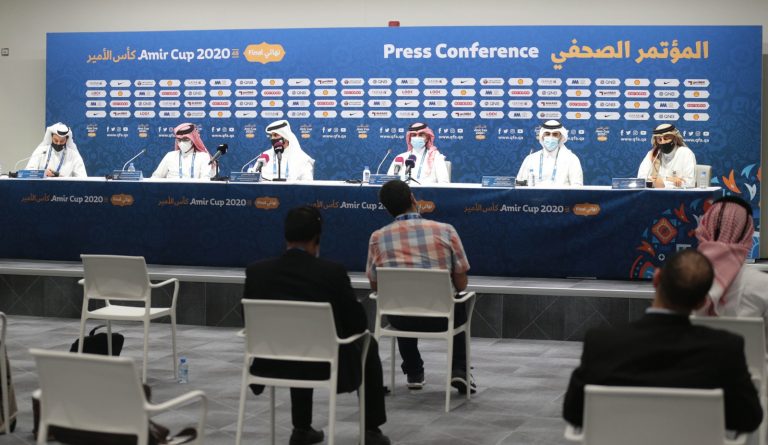 اللجنة المنظمة تؤكد في مؤتمر صحفي جاهزيتها لإقامة نهائي كأس الأمير