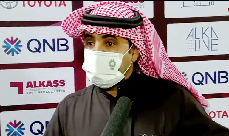 محمد غانم العلي : البطولة استثنائية ونشكر الجماهير على وقفتها