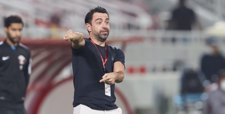 تشافي : عانينا أمام الريان وسعيد بتحقيق الفوز