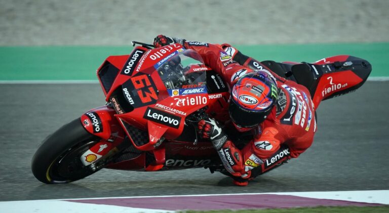 Barwa Grand Prix of Qatar: Bagnaia smashes Losail lap record for maiden MotoGP pole