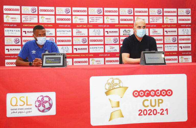 الطرابلسي : نتطلع لاستغلال الفرصة الثانية والمنافسة على لقب كأس Ooredoo