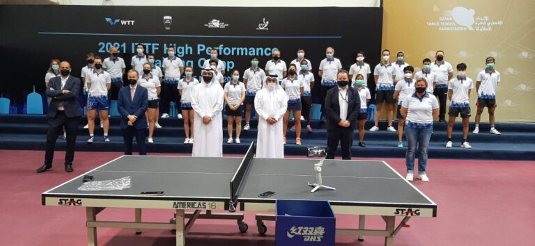 ITTF high-performance training camp starts in Doha