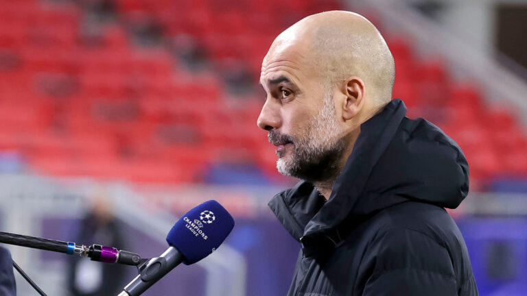 Guardiola admits pressure to win Champions League at Man City