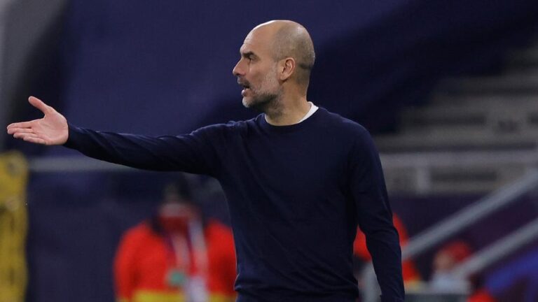 Man City ‘on fire’ in training after derby defeat, says Guardiola
