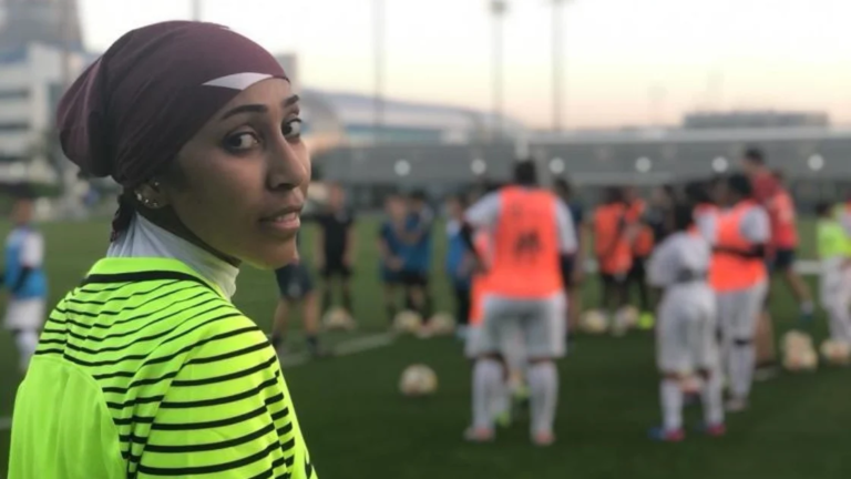 Qatar women’s team goalkeeper supports country’s FIFA World Cup™ legacy programme