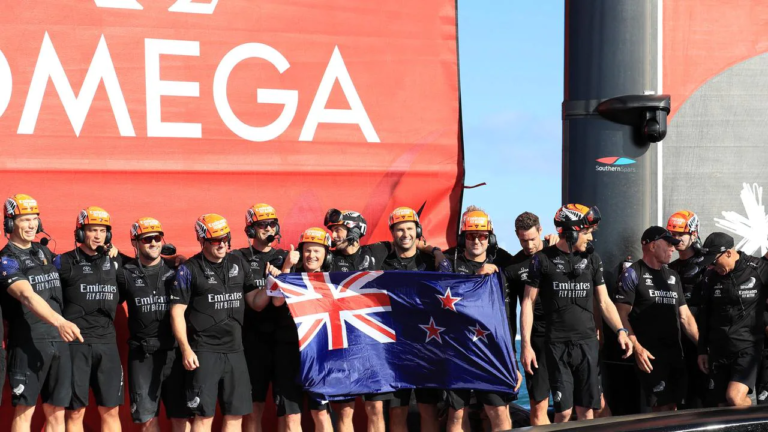 Team New Zealand stamp dominance with fourth America’s Cup win