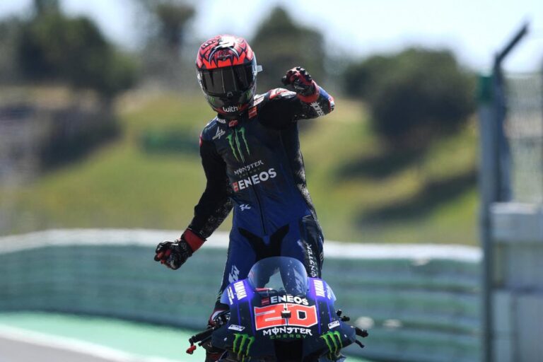 Quartararo wins Portuguese MotoGP with Marquez seventh on comeback