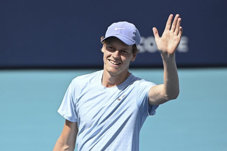 Sinner leads Italian charge up world rankings