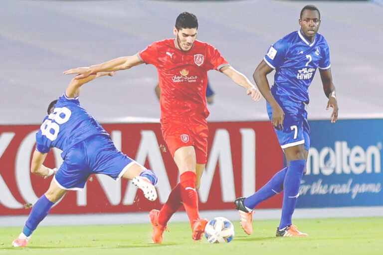 الدحيل يخطو بثبات للتأهل إلى المرحلة المقبلة لدوري أبطال آسيا