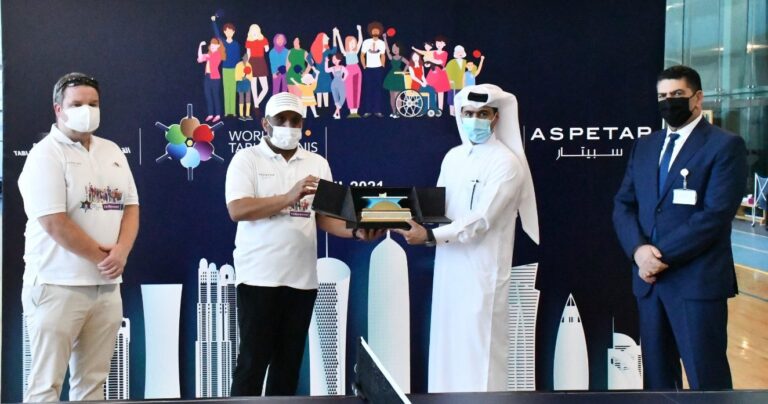 ITTF, QTTA celebrates World Table Tennis Day, heap praises on Aspetar