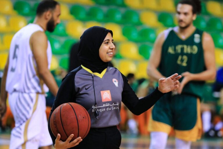 First Arab woman basketball referee to stand tall at Olympics