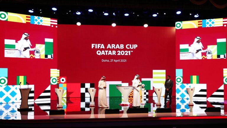 العنابي في المجموعة الأولى بقرعة نهائيات بطولة كأس العرب 2021 في الدوحة