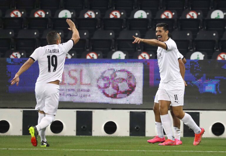 الزعيم يحسم كلاسيكو قطر بالفوز على الرهيب بهدفي بونجاح وكازورلا