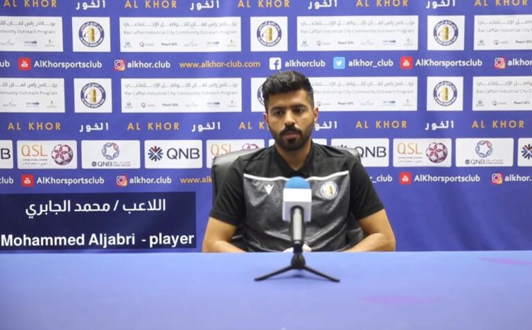 محمد الجابري : ‏مواجهة الريان إعداد لنا قبل الفاصلة