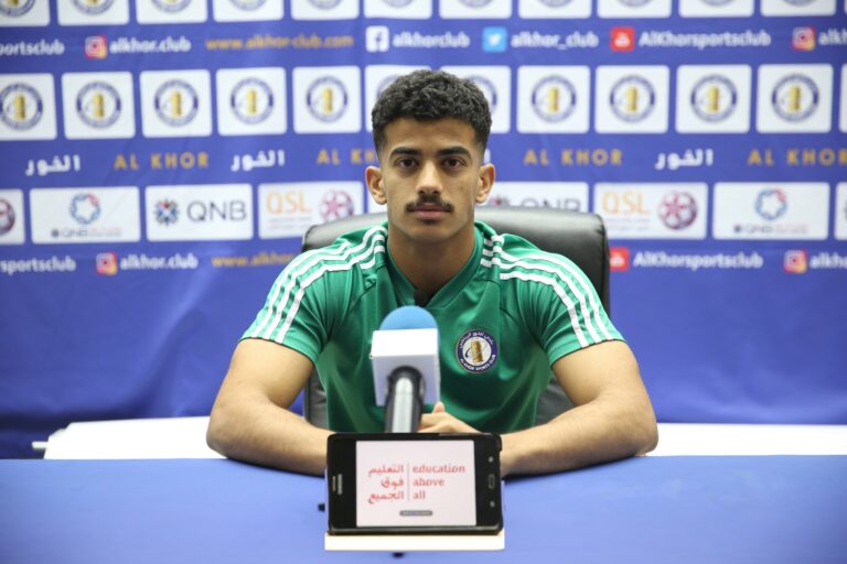 خالد مسعد : جاهزون لمباراة الوكرة وهدفنا الفوز