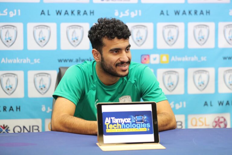 لاعب الوكرة خالد شراب : هدفنا مواصلة النتائج الإيجابية