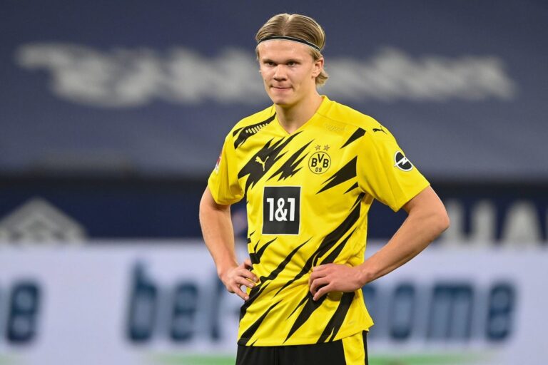 Haaland back in training ahead of German Cup final