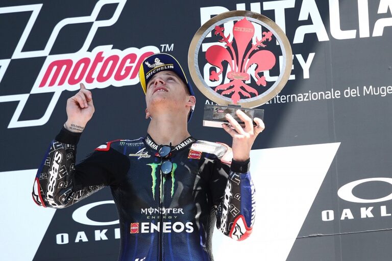 Quartararo claims Italian MotoGP at sombre Mugello in mourning for Dupasquier