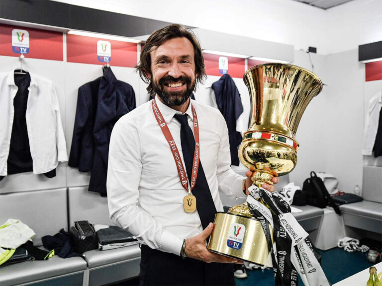 Pirlo wants to continue as Juve coach after Coppa Italia win