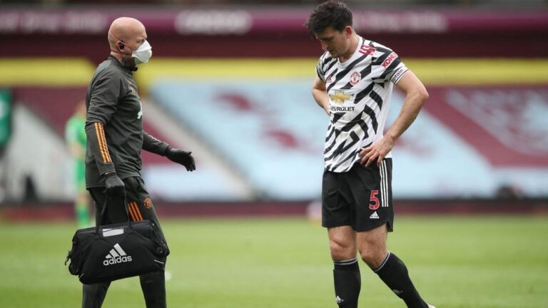 Man Utd’s Maguire in race to be fit for Europa League final