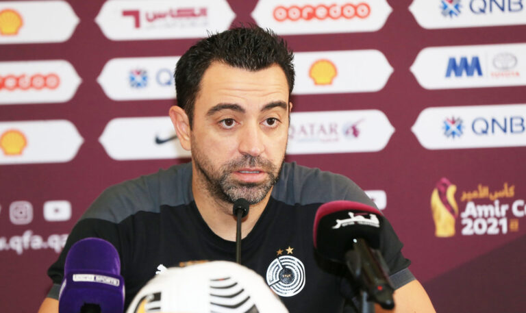 تشافي : متحفزون لتحقيق الفوز والتأهل لنهائي كأس الأمير