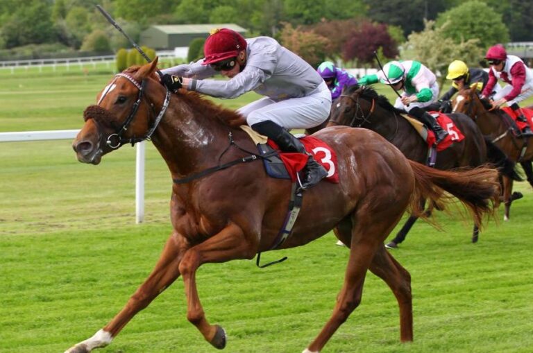 Al Shaqab Racing’s EBRO RIVER wins Listed National Stakes