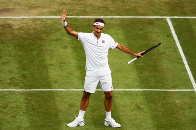 ‘On this train until Wimbledon,’ says Federer as Swiss legend returns
