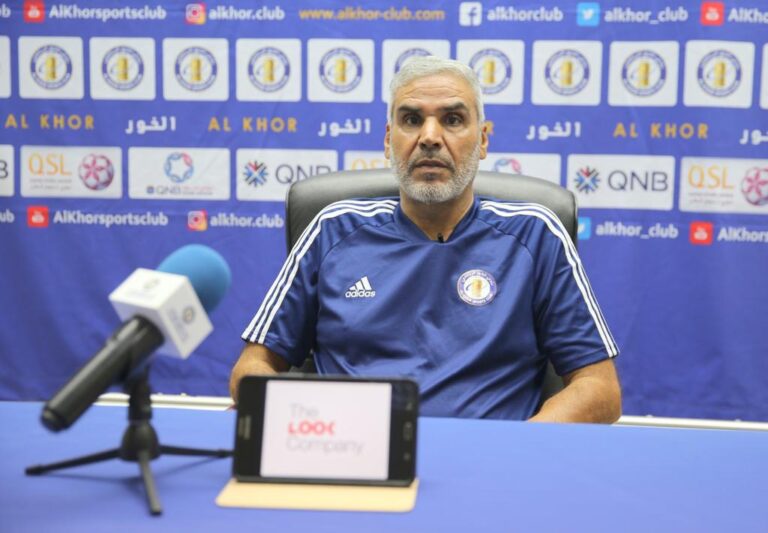 السويهب: ملف المحترفين بالخور سيتم حسمه بعد اجتماع مع الإدارة