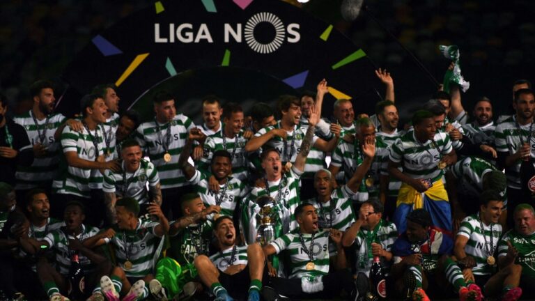 Sporting clinch first Portuguese title since 2002