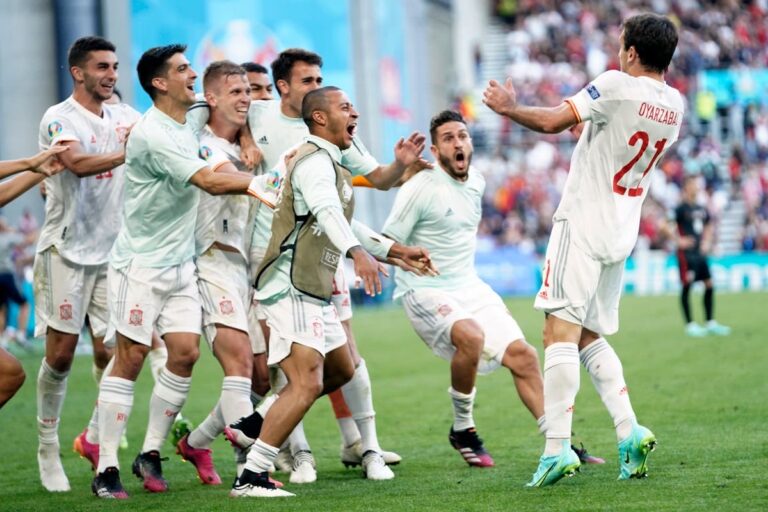 Spain prevail in extra-time epic with Croatia to reach Euro 2020 last eight