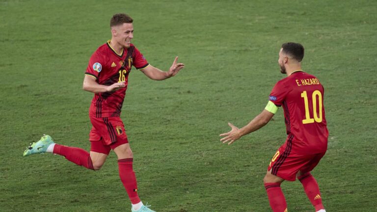 Hazard stunner enough for Belgium to oust Portugal and Ronaldo from Euro 2020