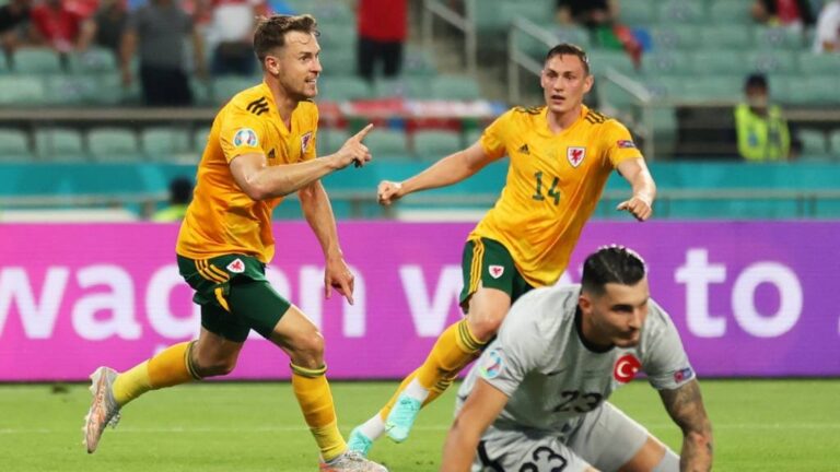 Wales beat Turkey to close on Euro 2020 knockout stage