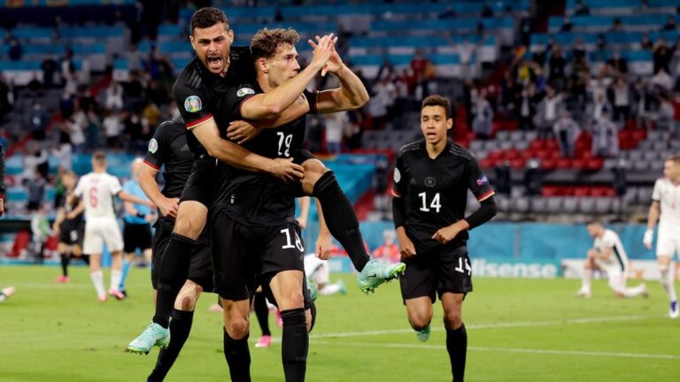 Late Goretzka equaliser books Germany last-16 clash with England