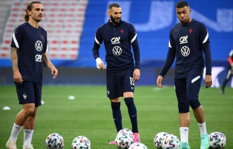 Griezmann defends Benzema as France attack struggles to fire