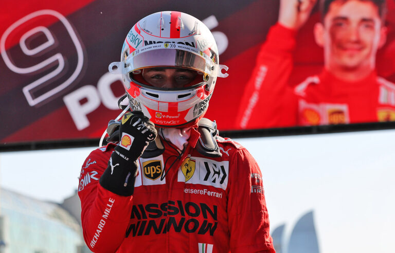 Ferrari’s Leclerc has chance of Monaco redemption with Baku pole