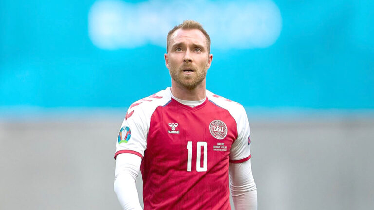 Denmark’s Eriksen says ‘I’m fine’ from hospital