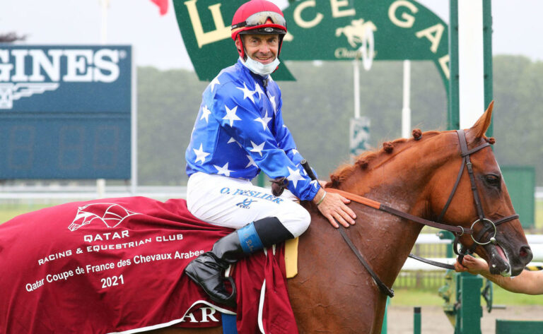 SAMLLA wins QREC sponsored Gr2 PA Qatar Coupe De France Des Chevaux Arabes