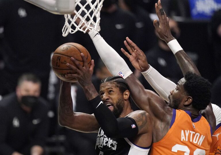 George leads Clippers over Suns in NBA semi-final series