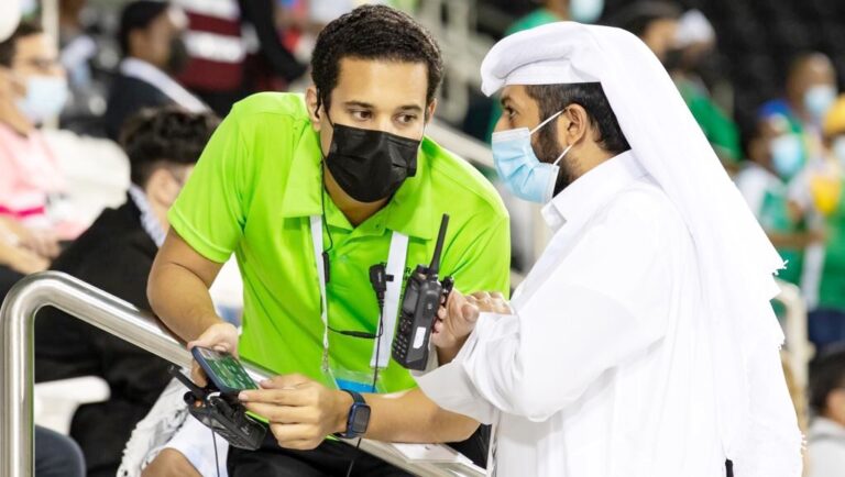 دور فاعل للمتطوعين في نجاح استضافة قطر لتصفيات كأس العرب 2021