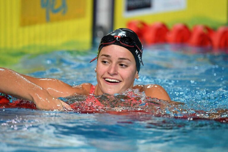 Aussie McKeown smashes world record, Titmus goes close at trials