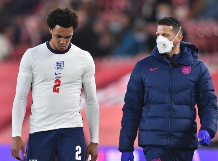 Alexander-Arnold injured as England beat Austria in Euro 2020 warm-up