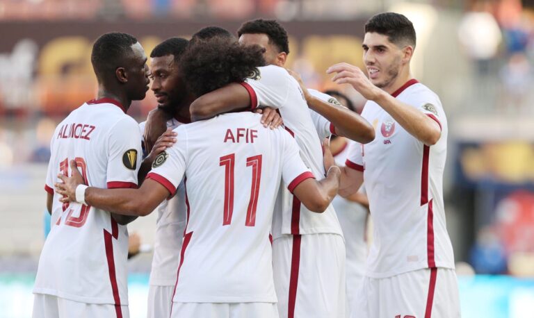 العنابي يطرق أبواب التأهل لربع نهائي بطولة الكأس الذهبية