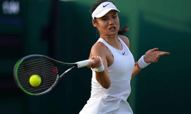 Britain’s world number 338 Raducanu in Wimbledon wonderland