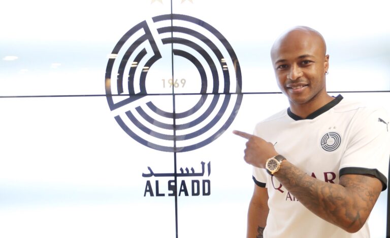أندريه أيو يصل الى برشلونة غداً للالتحاق بمعسكر السد
