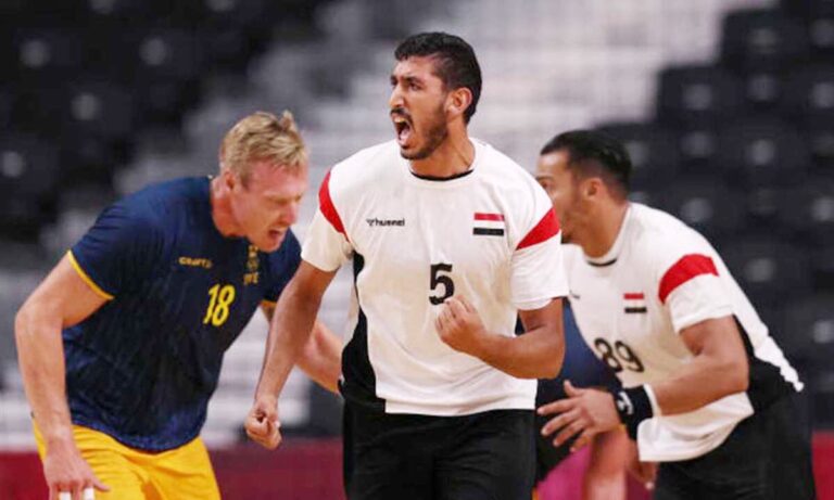 منتخب مصر لليد يتأهل لربع النهائي الأولمبي برقم قياسي