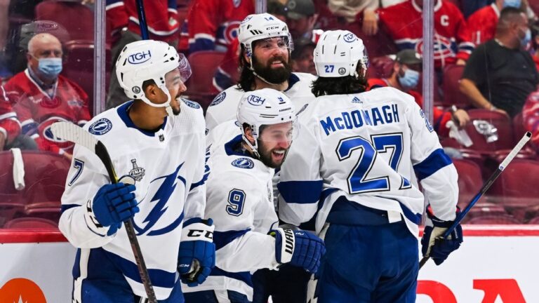 Lightning one win from repeating as Stanley Cup champions